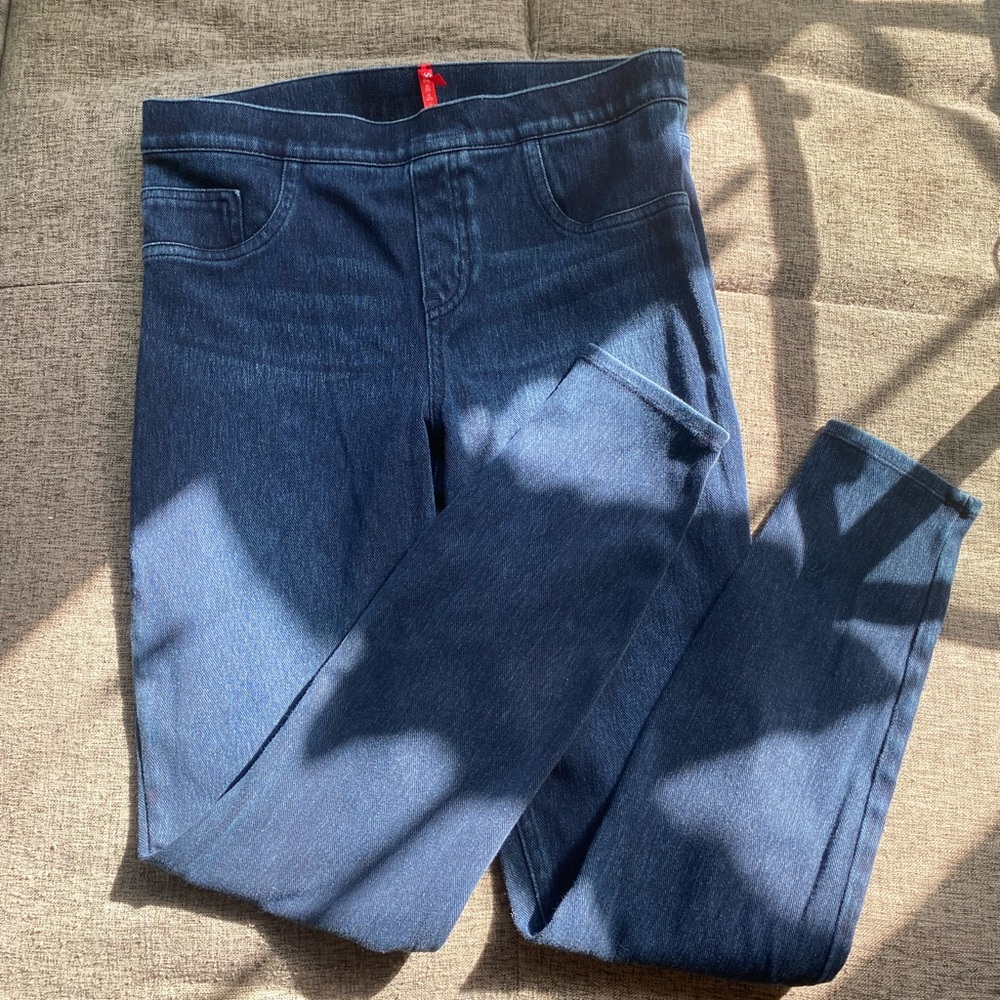 Spanx jean-ish ankle leggings